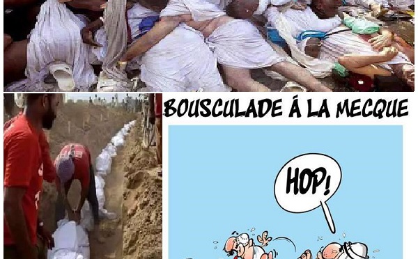 Suite à l'hécatombe de la Mecque, l'Arabie saoudite ne restituera pas les corps aux familles...
