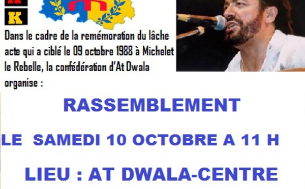 Le MAK organise un rassemblement populaire le samedi 10 octobre à At Dwala