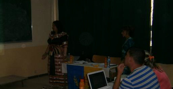 Mémoire de master présenté avec le drapeau kabyle