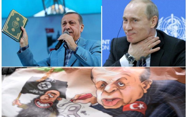 Poutine ne courbe pas l’échine face au Calife d’Istanbul 