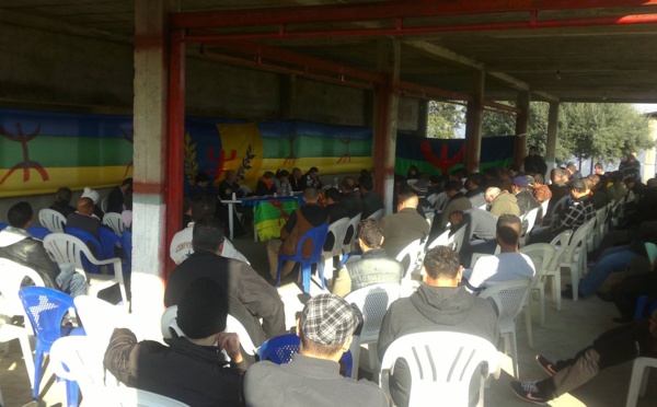 Le pré-congrès du MAK pour la région de Tizi Ouzou-Boumerdes s'est tenu aujourd'hui au village At Zellal