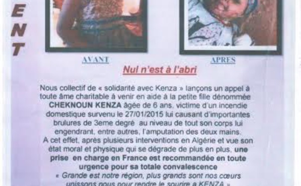 Solidarité avec Kenza