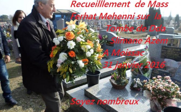 Toulouse se prépare pour accueillir Mass Ferhat Mehenni