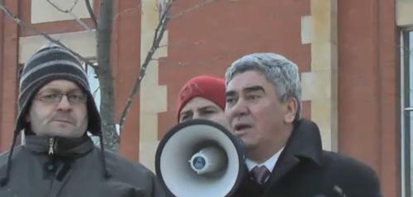 Message de remerciements de Lhacene Ziani