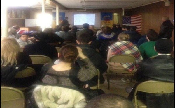 Berber new year in a ukrainian church, by Bill Weinberg