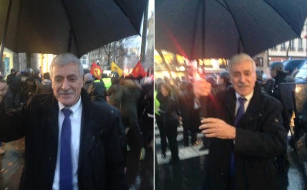  En allant soutenir personnellement les Kurdes à Paris, Ferhat Mehenni a eu, lui aussi, sa part de lacrymogène
