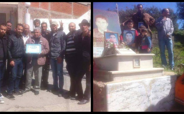 Tavuhsent - At Vu Yusef : Recueillement  à la mémoire de Lamara Mohand Oulhoucince, un martyr  du Printemps Noir