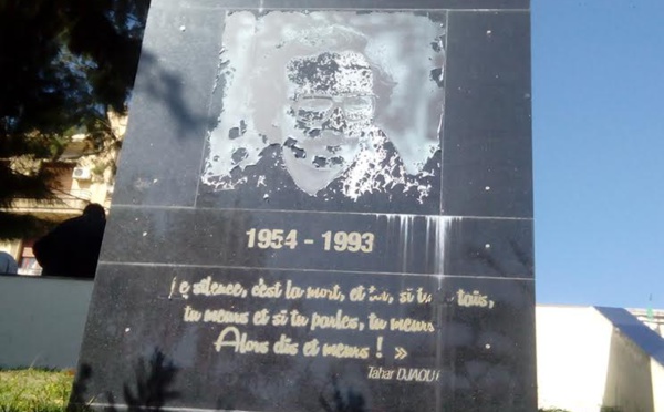 Le portrait disparu de Tahar Djaoût...
