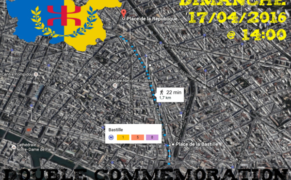 Marche du 17 avril à Paris : Sakina Ait Ahmed et Ahmed Haddag sur BRTV ce jeudi soir