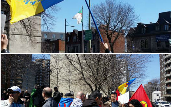Vidéo | Rassemblement des Kabyles devant le consulat général d’Algérie à Montréal ce samedi