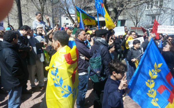 Compte rendu du rassemblement kabyle devant le consulat d'Algérie à Montréal