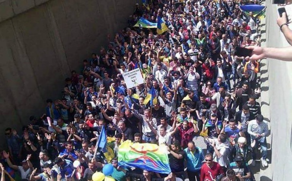 Marches du MAK en Kabylie, le 20 Avril 2016  (vidéo)