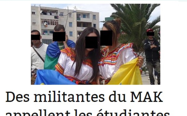 Les services algériens font de la propagande "sexuelle" pour attaquer le MAK 