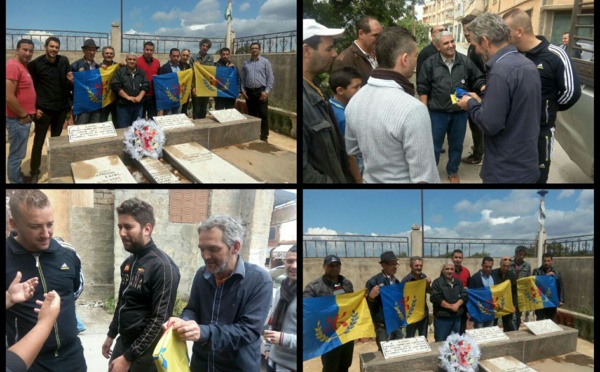 Tassaft Ougemoun : Le MAK se recueille à la mémoire de Djafar Ouahioune et Kamel Ait Hamouda