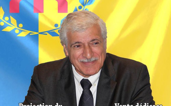 Ferhat Mehenni Président de l'Anavad à Lyon