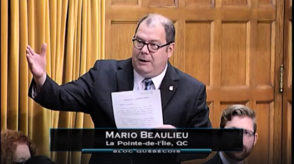 Le Président du Bloc Québecois s'exprime en faveur de l'Autodétermination de la Kabylie