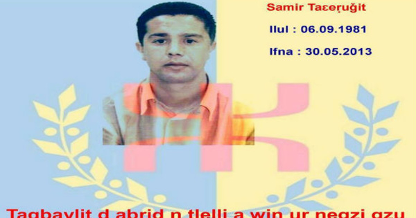 Amuli wis kraḍ n tmettant n umeɣnas Aqbayli Samir Taɛruǧit