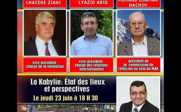 Plusieurs cadres du MAK-GPK sont invités par des Associations de Montréal