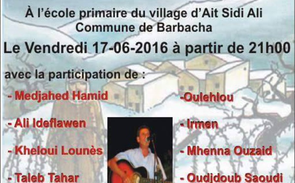 Hommage à Ideflawen à Ivervacen (Barbacha) en présence de nombreux grands artistes