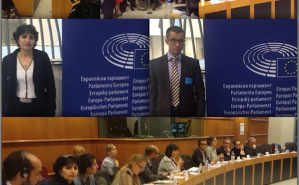 Intervention du comité de soutien au Dr Fekhar au siège de l'Union européenne à Bruxelles