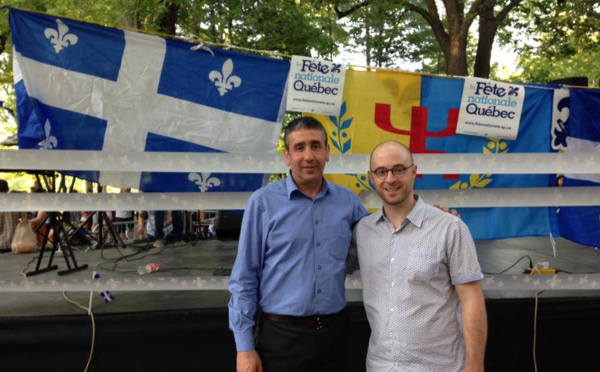 Rencontre Anavad - Option nationale lors de la Fête nationale du Québec