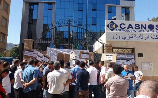 Des professionnels de Tizi Wezzu dénoncent les mesures « régionalistes et discriminatoires » de la CASNOS