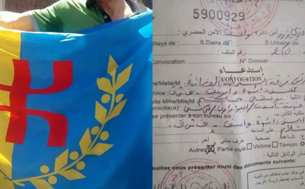 Rendre hommage aux victimes du terrorisme islamiste est un délit : un militant du MAK est interrogé par la police de Tassaft Ugemmun