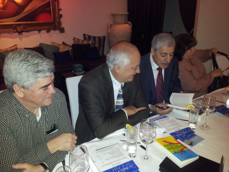 Lhacene Ziani, David Bensoussan et Ferhat Mehenni