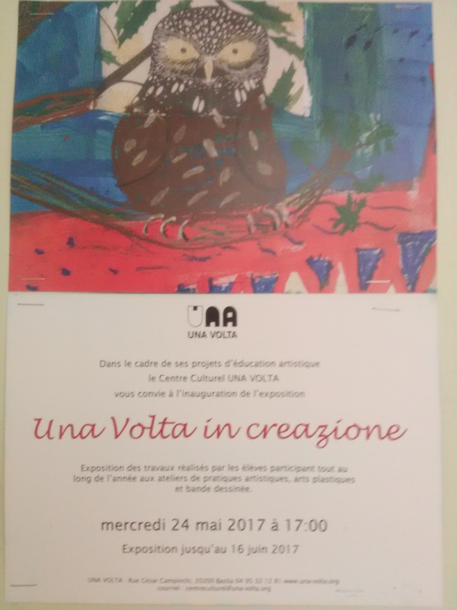 CENTRU CULTURALE "UNA VOLTA" PRUGHJETTU ARTISTICU CM1