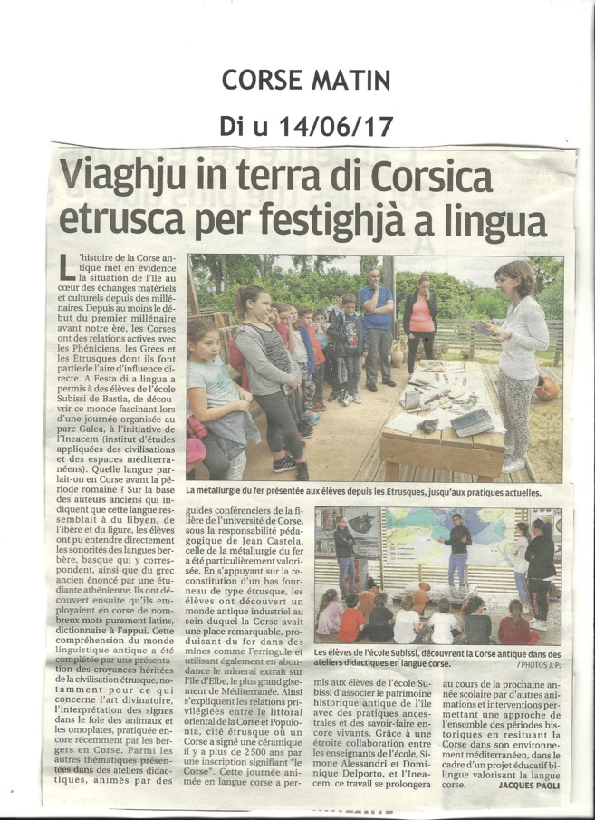 GALEA È L'ESTRUSCHI CM1 È CE1/CM1