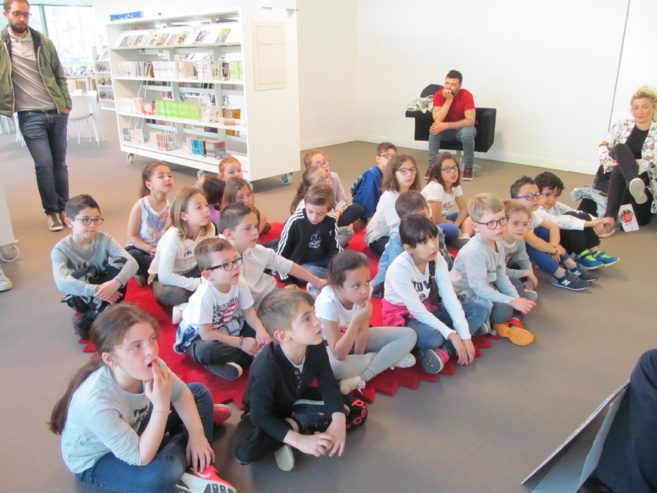 Les contes à la Médiathèque de L'Alb'Oru CP 6 Les contes à la Médiathèque de L'Alb'Oru CP 6