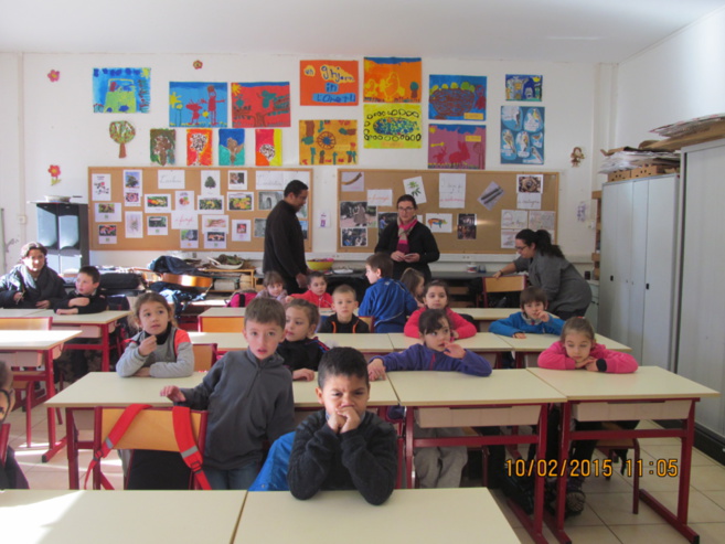 Simu ghjunti à a scola di L'oretu.