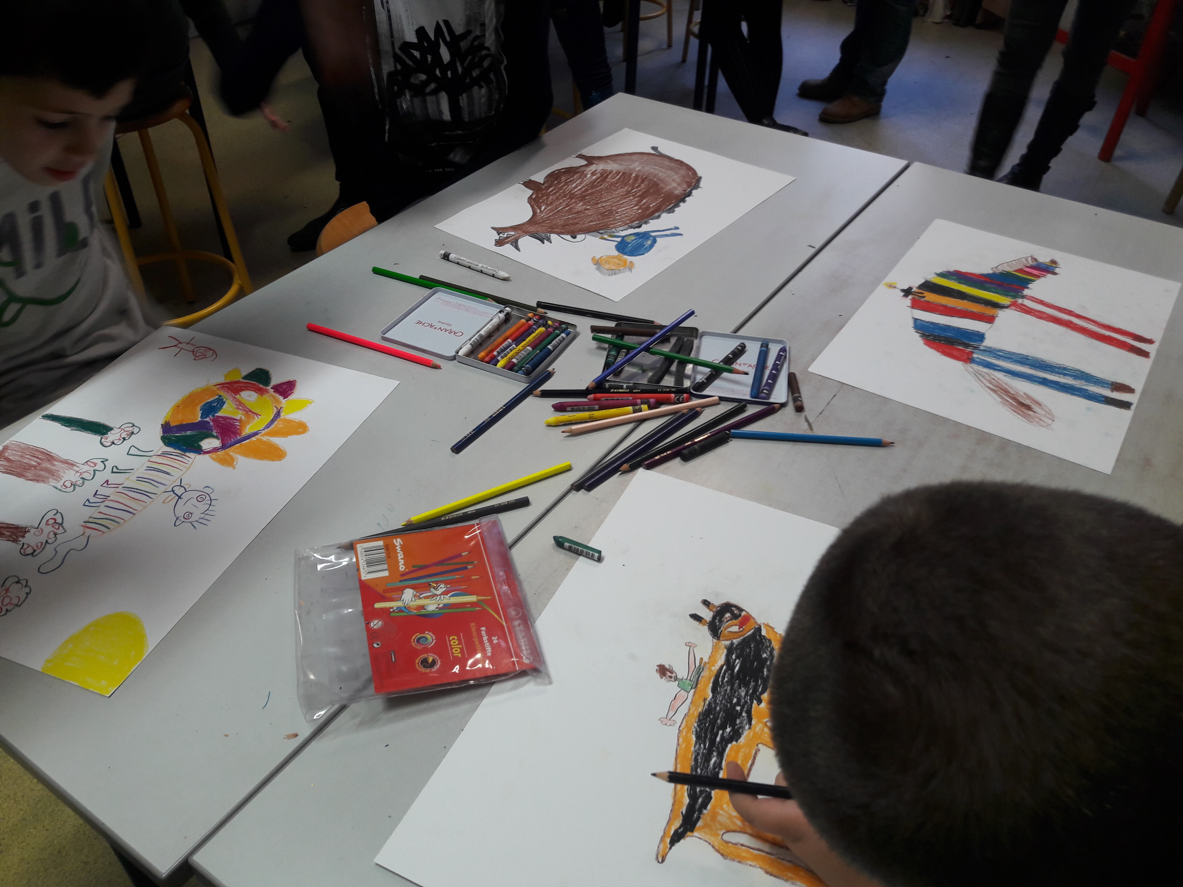 RENCONTRE AVEC UNE ILLUSTRATRICE CE2