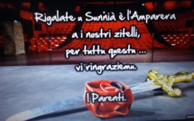 film en musique des répétitions de la comédie musicale "Don Chisciotte in Corsica".