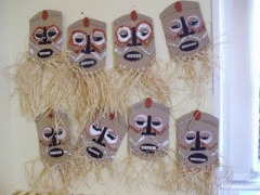 masques cranaval CE2