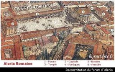 Ricustituzione di u foru d'Aleria Ricustituzione di u foru d'Aleria