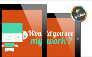 La graphiste en action :)