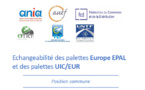 Echangeabilité des palettes EPAL et UIC/EUR