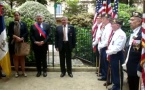 Commémoration du 11 septembre dans le XVIe arrondissement de Paris