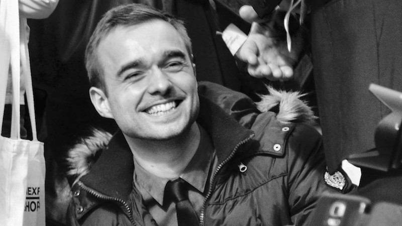 Matthieu Lamarre responsable du service presse de la Mairie de Paris de mai 2014 à septembre 2016 © VD Paris Tribune.