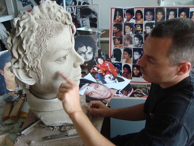 Bientôt des bustes de Michael Jackson signés Jean-Baptiste Seckler