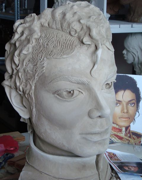 Bientôt des bustes de Michael Jackson signés Jean-Baptiste Seckler