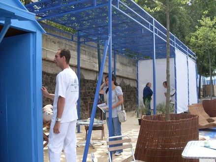 Massages gratuits "plage zen", détente assurée !