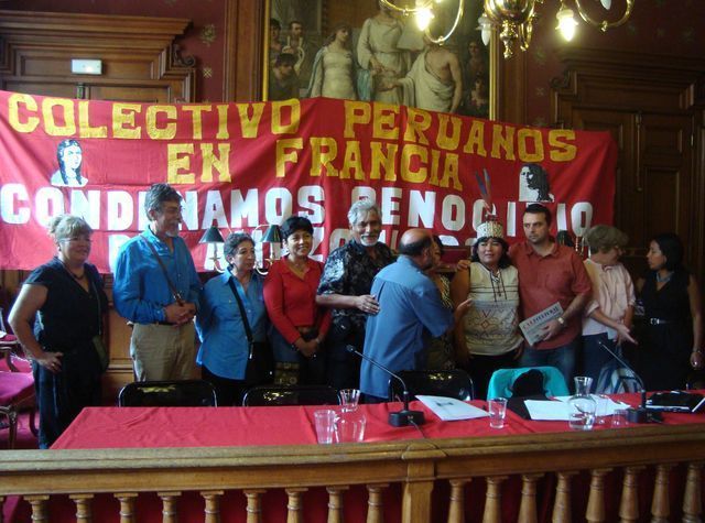 Le soutien aux indiens d'Amérique du sud