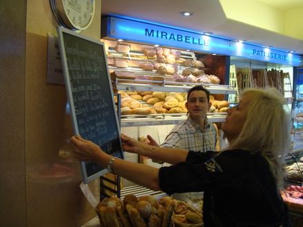 Un tableau annonce la fermeture définitive de Mirabelle