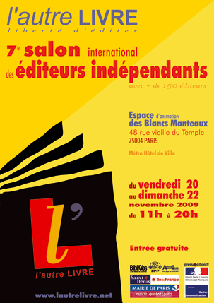 Gratuit : 7ème salon des éditeurs indépendants 