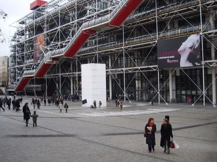 La place Beaubourg