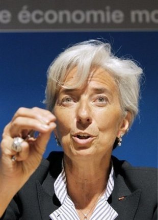 (c) Christine Lagarde - Orange.fr