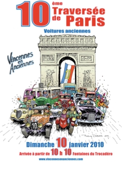 10ème traversée de Paris en voitures anciennes