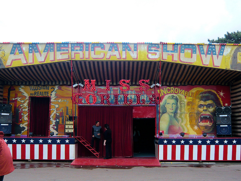 American Show Miss Gorilla à la Foire du Trône © DR